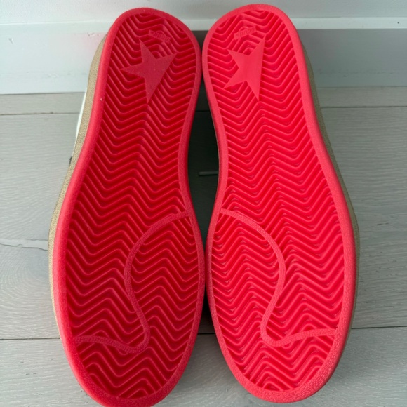 Golden Goose Ball Star Sneaker White Leather/Pink/Metallic 38/8 NIB - Picture 6 of 10